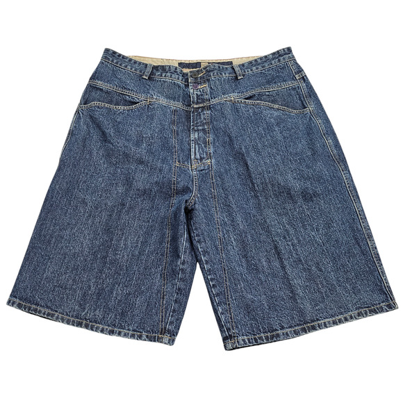 Vintage Marithe Francois Girbaud Shorts Mens Size 40 Jean Shorts Streetwear - Picture 1 of 14